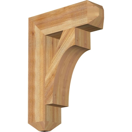 Ekena Millwork Westlake Craftsman Rough Sawn Bracket, Western Red Cedar, 6"W x 22"D x 30"H BKT06X22X30WTL04RWR